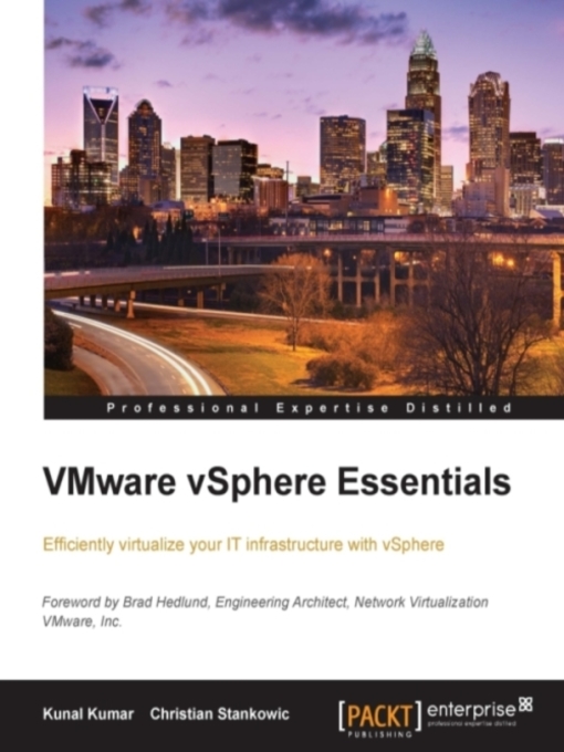 Title details for VMware vSphere Essentials by Kunal Kumar - Available